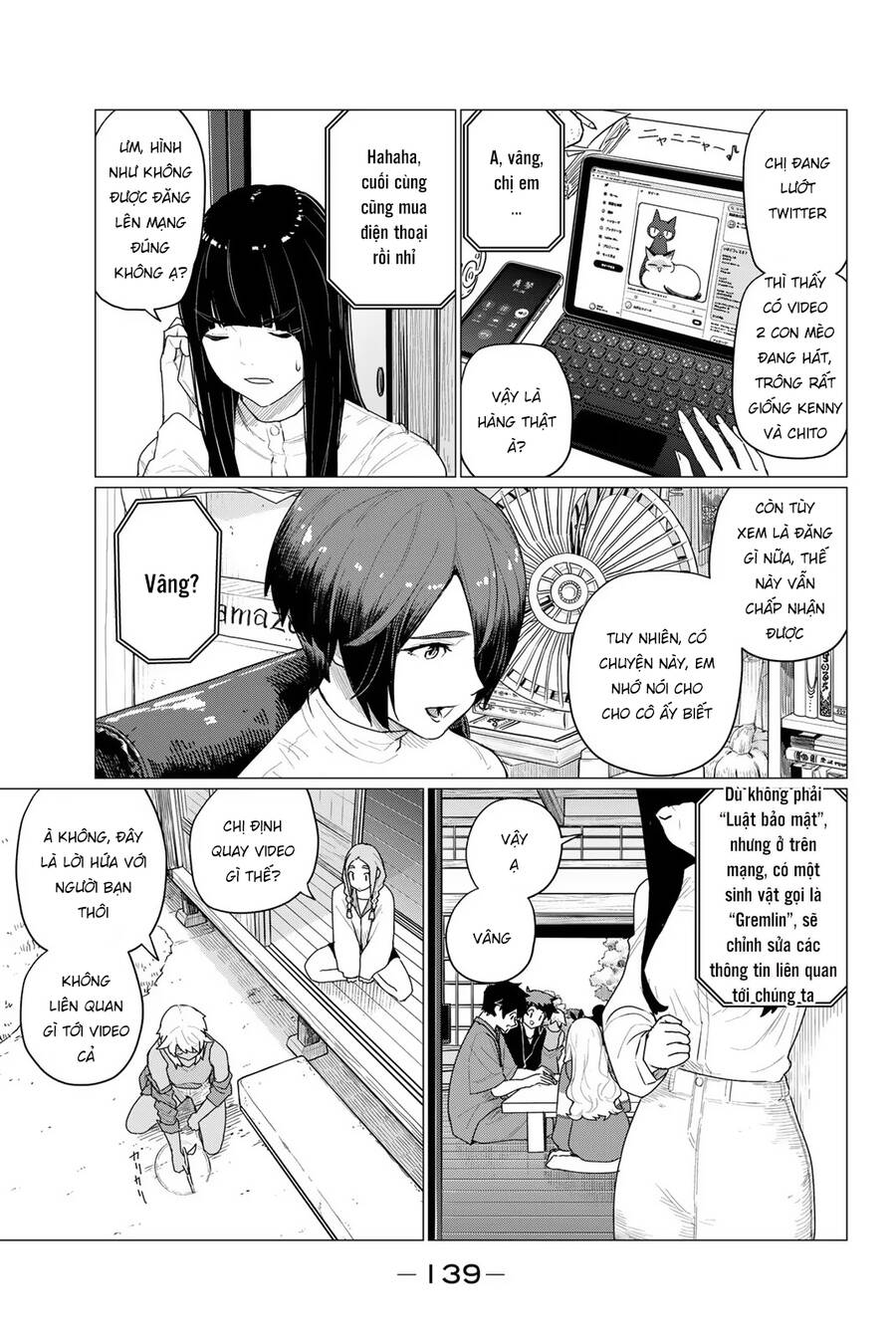 Flying Witch Chapter 72 - Trang 2