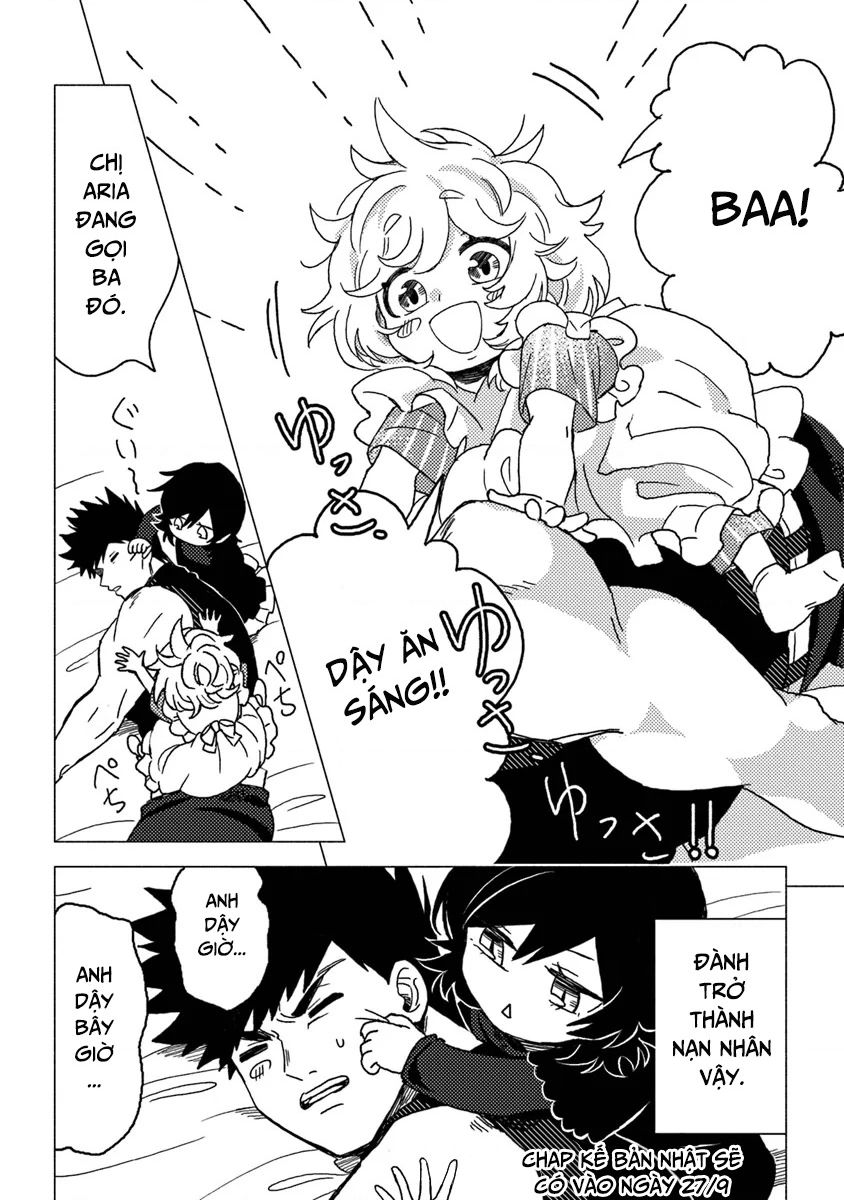 Akuninzura Shita B-Kyuu Boukensha: Shujinkou To Sono Osananajimi-Tachi No Papa Ni Naru Chapter 11.1 - Trang 2