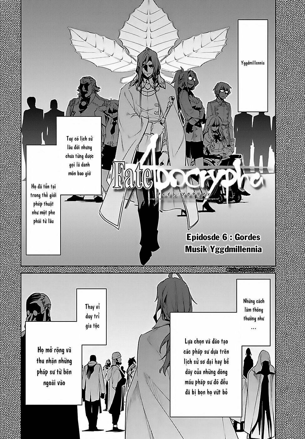 Fate/Apocrypha Chapter 6 - Trang 2