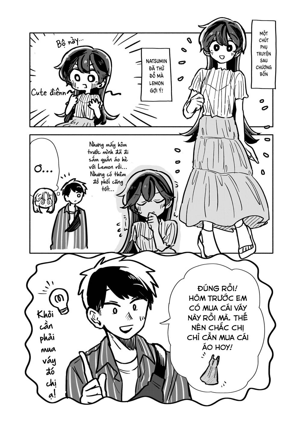 Chúc Em Hạnh Phúc, Lemon! Chapter 4.5 - Trang 2