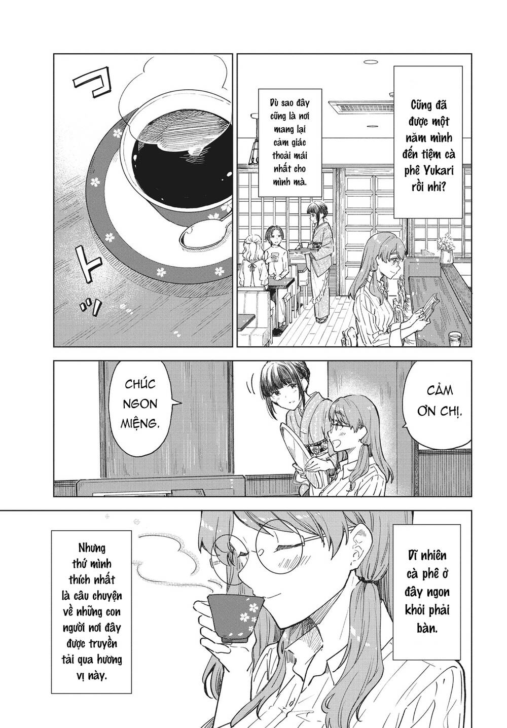 Coffee Wo Shizuka Ni Chapter 30 - Trang 2