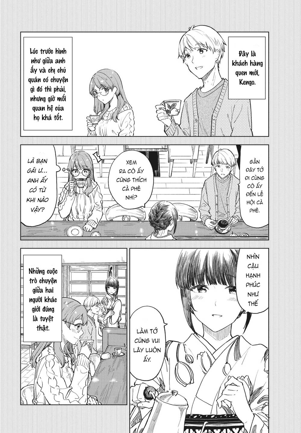 Coffee Wo Shizuka Ni Chapter 30 - Trang 2