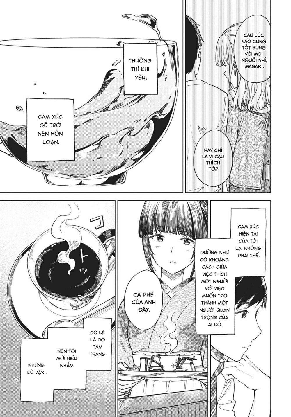 Coffee Wo Shizuka Ni Chapter 16 - Trang 2