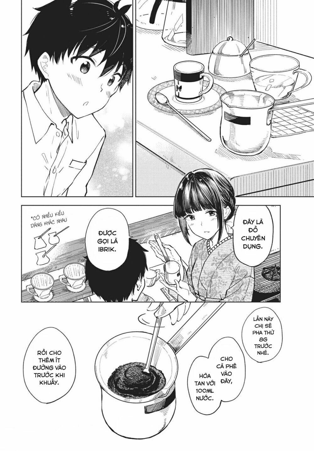 Coffee Wo Shizuka Ni Chapter 14 - Trang 2