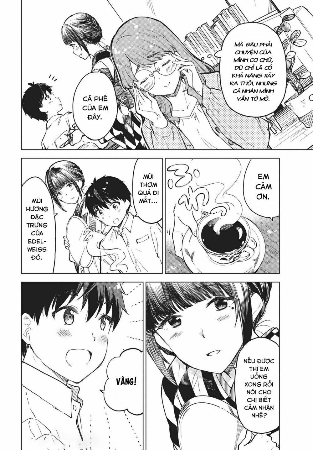 Coffee Wo Shizuka Ni Chapter 13 - Trang 2