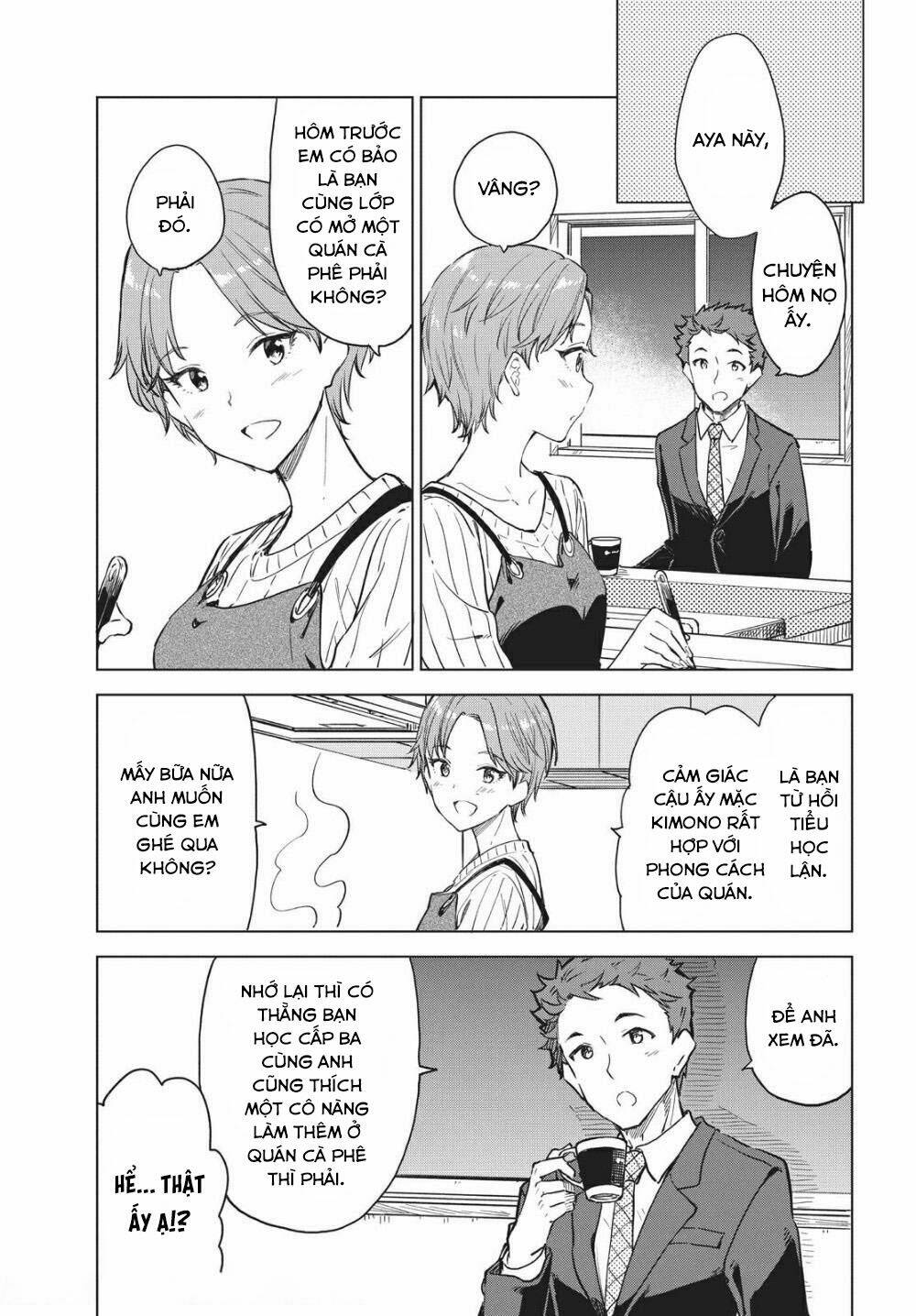 Coffee Wo Shizuka Ni Chapter 12 - Trang 2