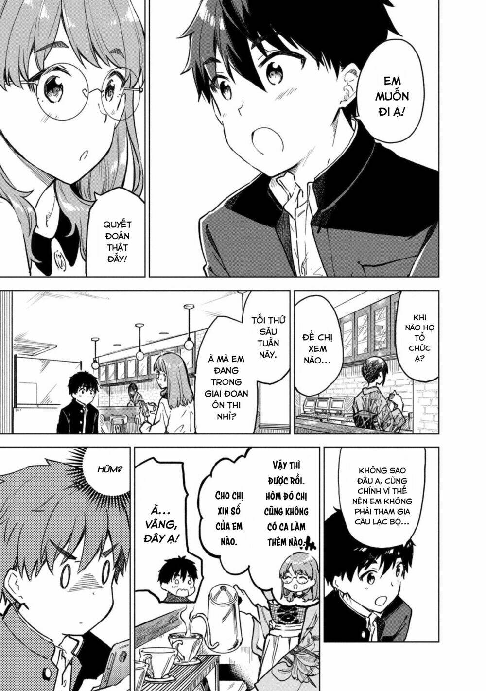 Coffee Wo Shizuka Ni Chapter 9 - Trang 2