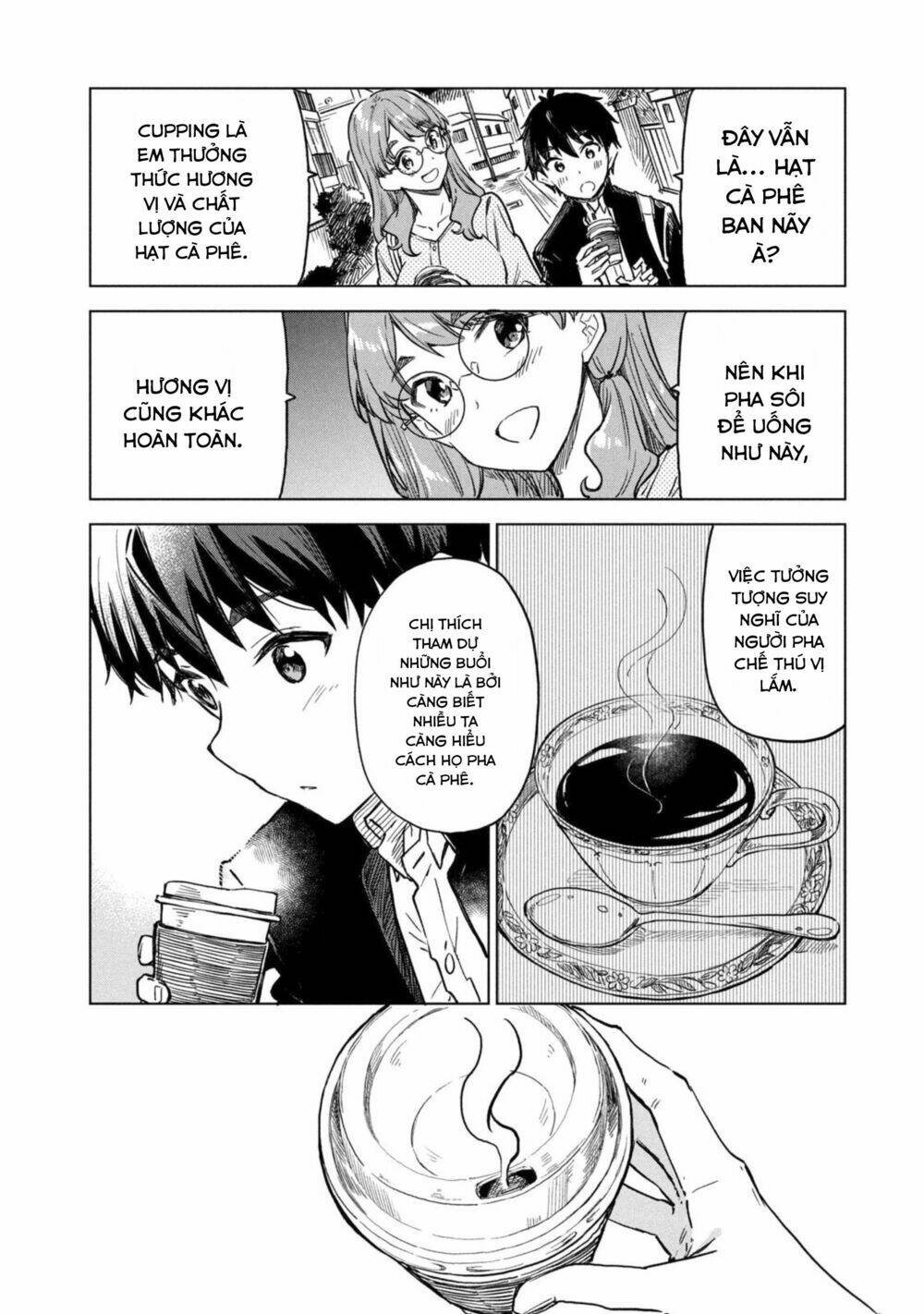 Coffee Wo Shizuka Ni Chapter 9 - Trang 2