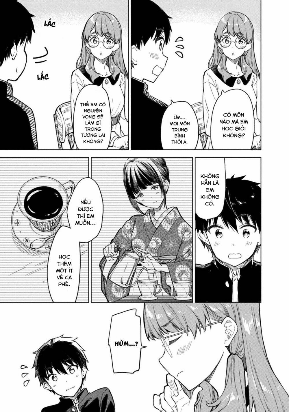 Coffee Wo Shizuka Ni Chapter 9 - Trang 2