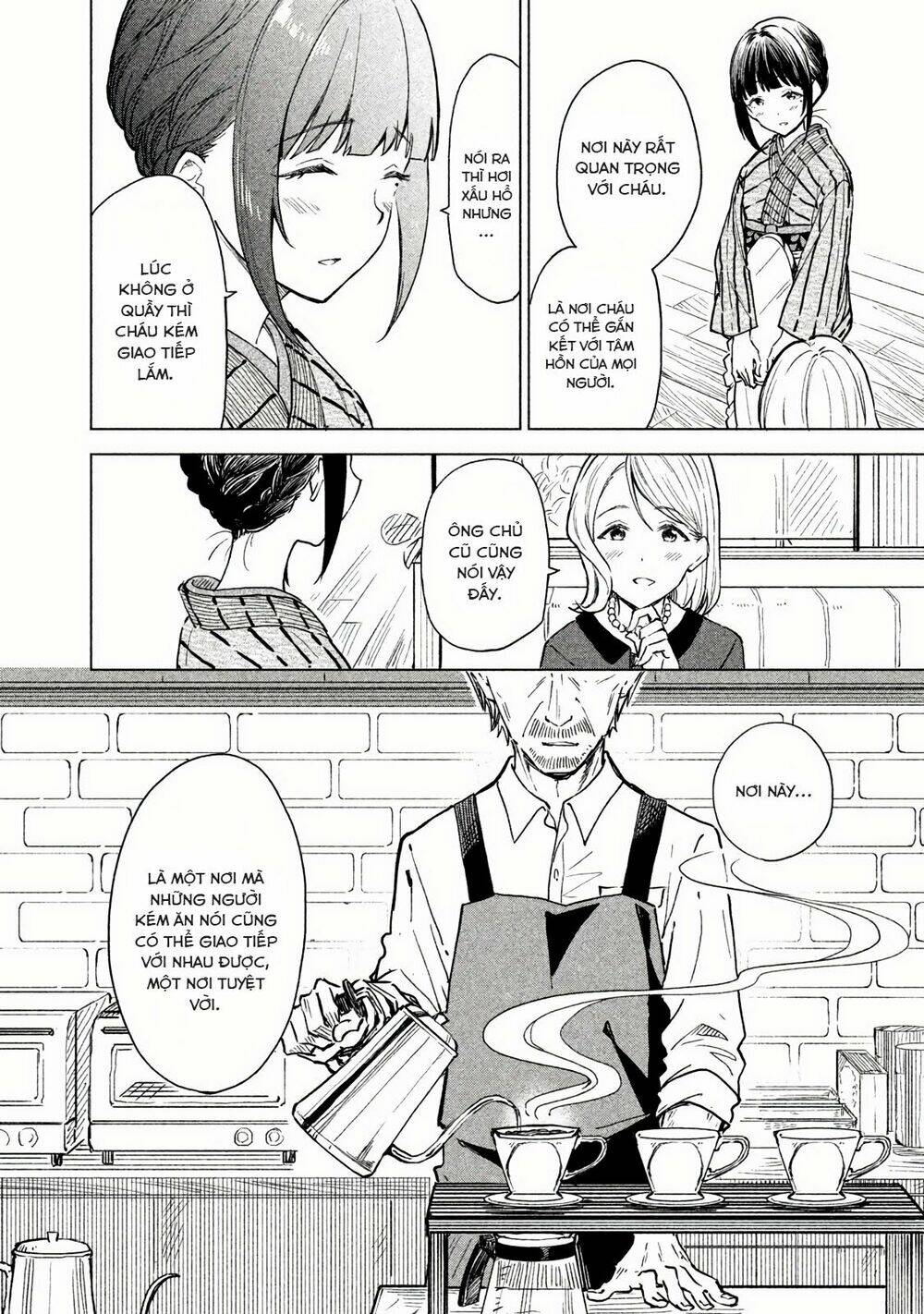 Coffee Wo Shizuka Ni Chapter 3 - Trang 2