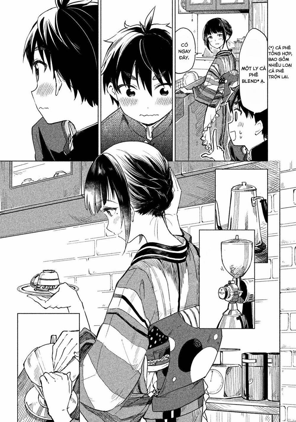 Coffee Wo Shizuka Ni Chapter 1 - Trang 2