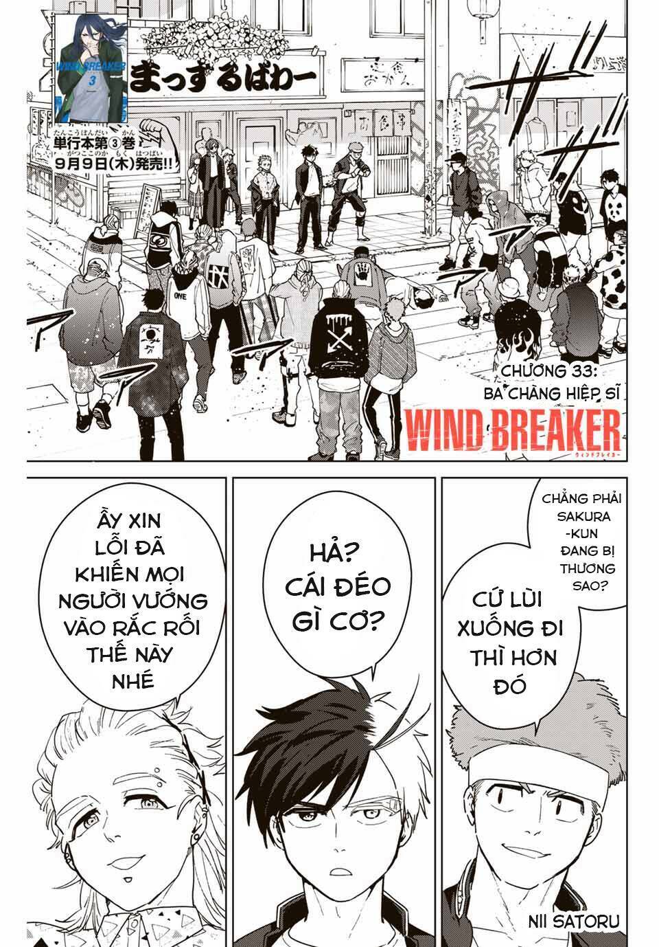 Wind Breaker Chapter 33 - Trang 2