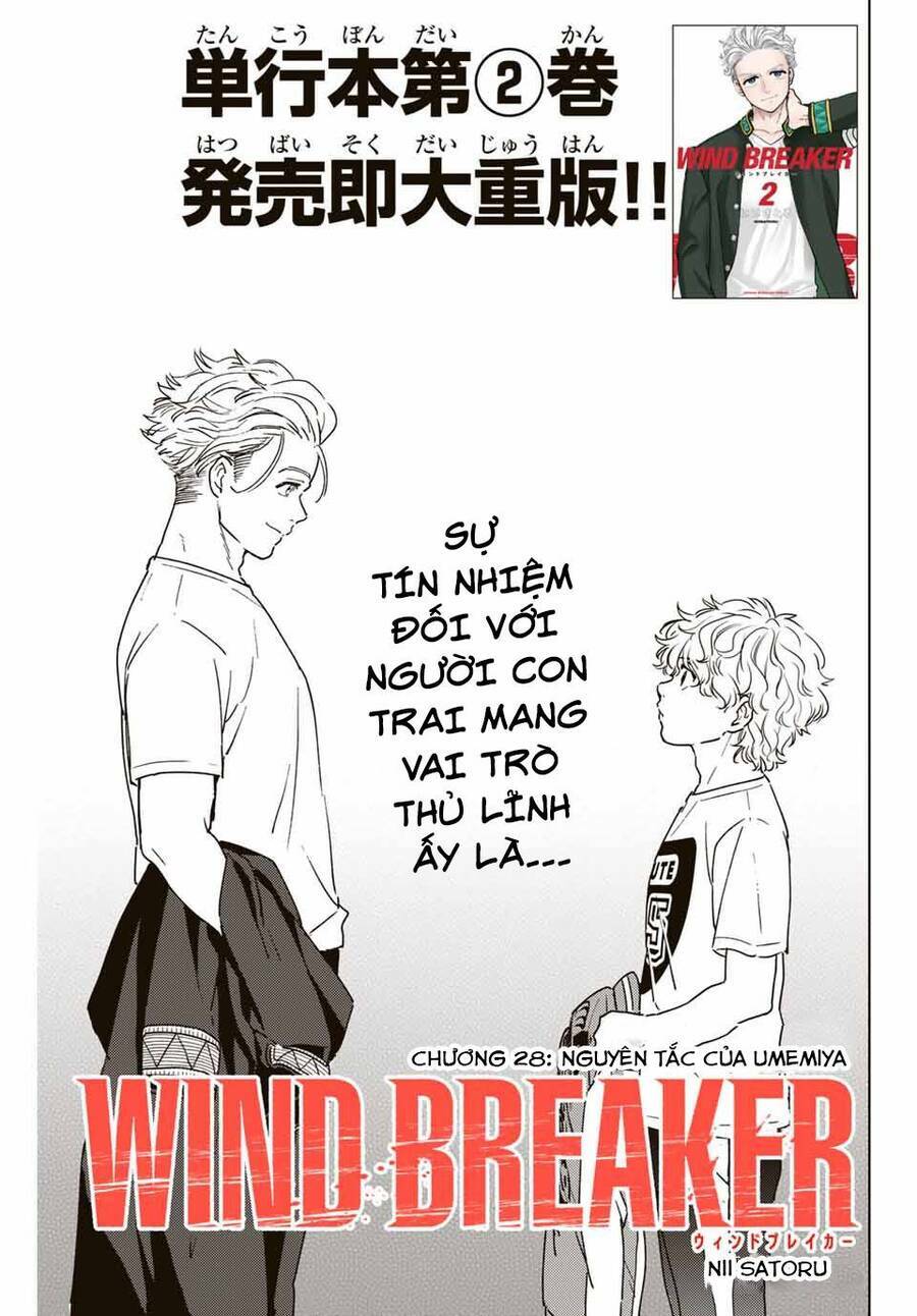 Wind Breaker Chapter 28 - Trang 2