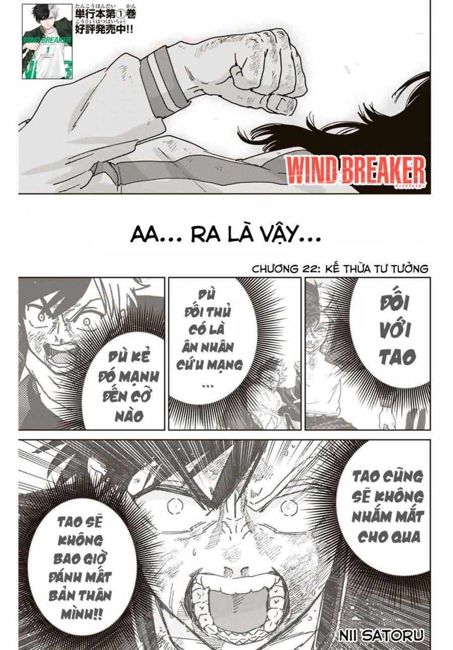 Wind Breaker Chapter 22 - Trang 2