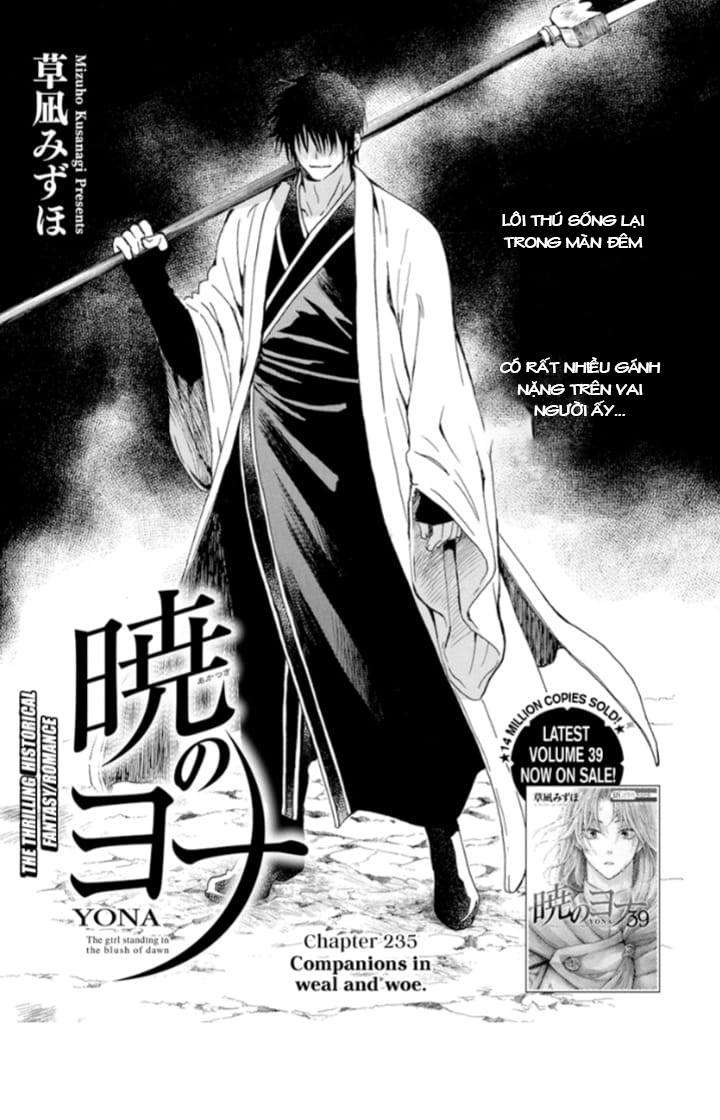 Akatsuki No Yona Chapter 235 - Trang 2