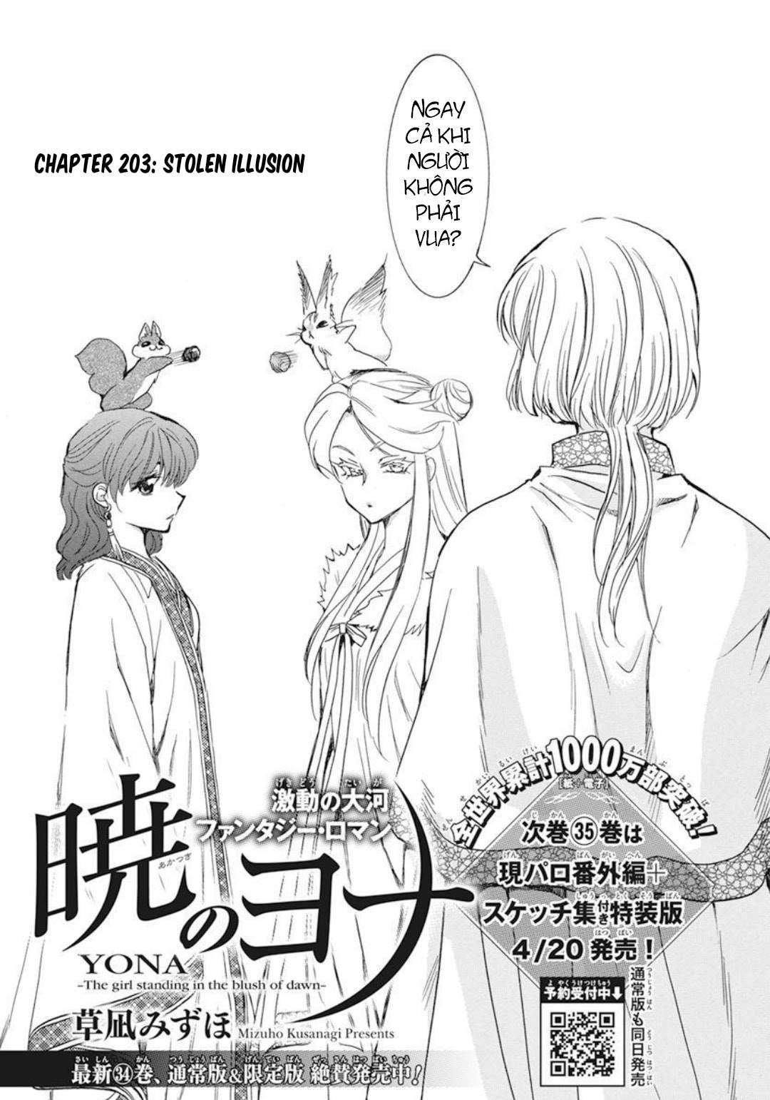 Akatsuki No Yona Chapter 203 - Trang 2