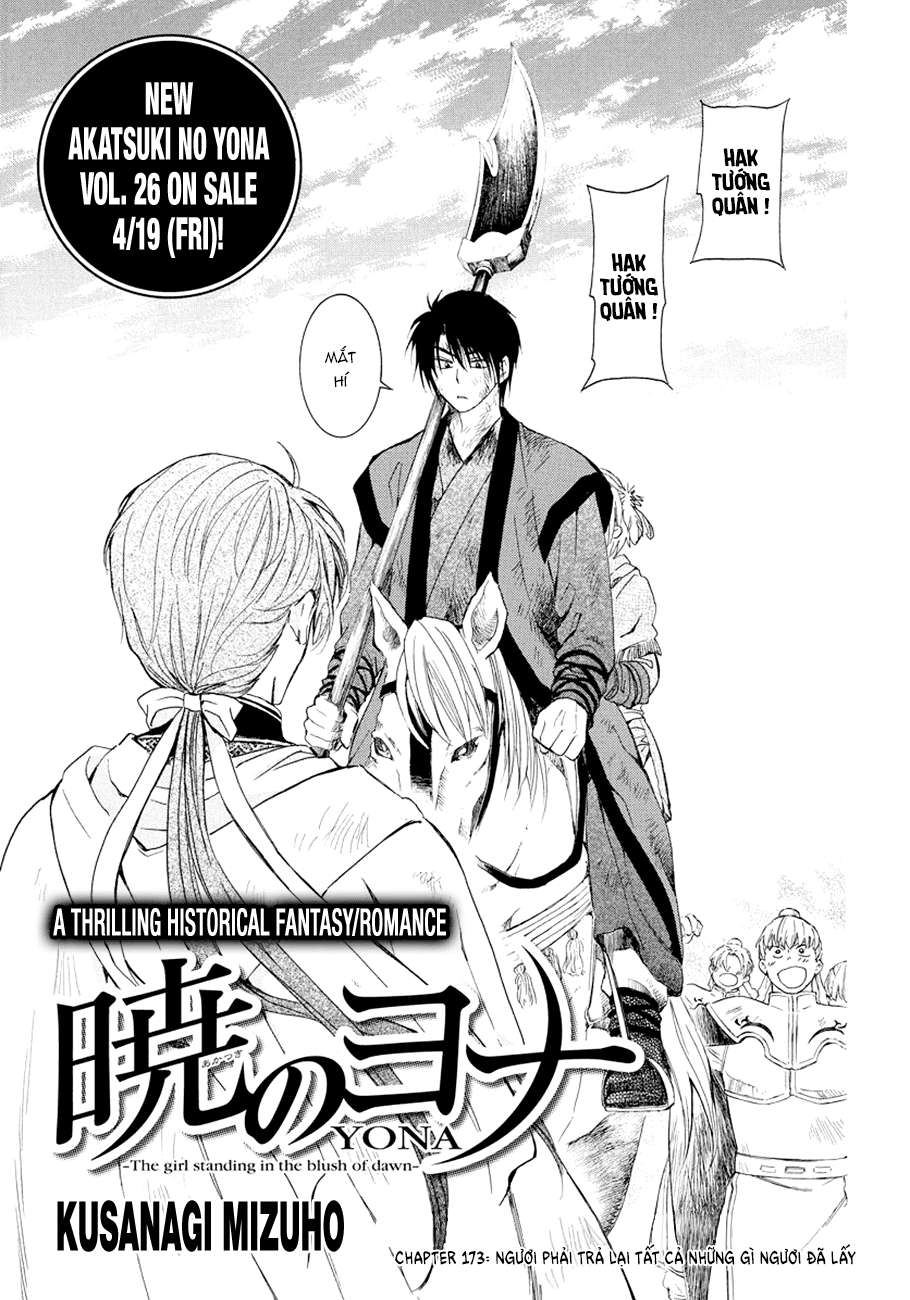 Akatsuki No Yona Chapter 173 - Trang 2