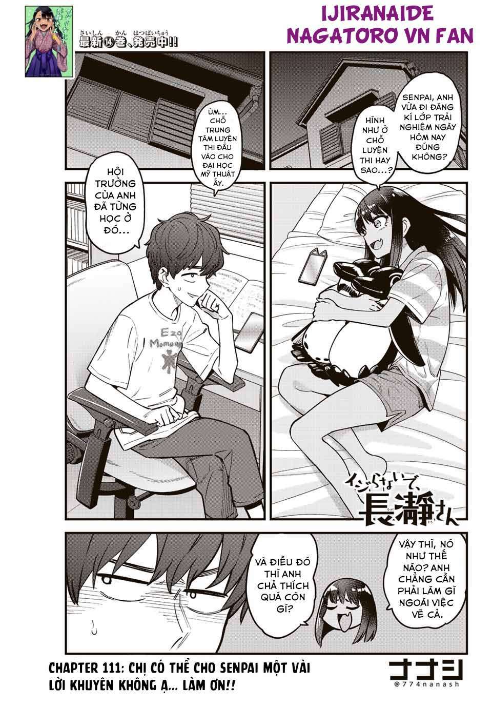 Please Don’T Bully Me – Nagatoro-San Chapter 111 - Trang 2