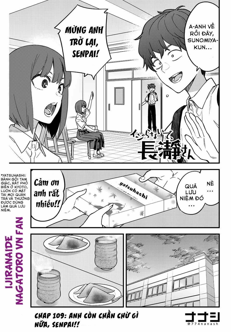 Please Don’T Bully Me – Nagatoro-San Chapter 109 - Trang 2