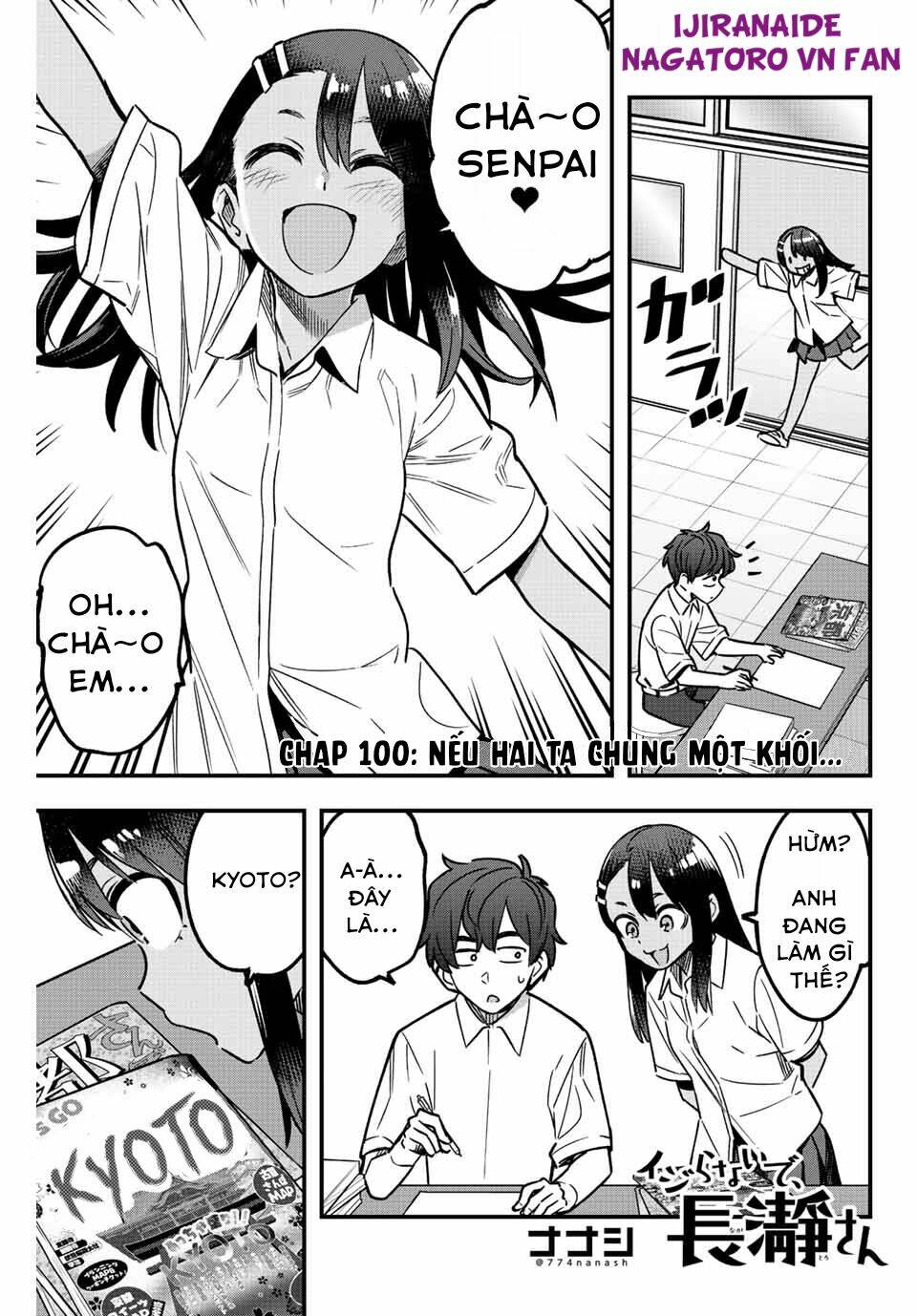 Please Don’T Bully Me – Nagatoro-San Chapter 100 - Trang 2