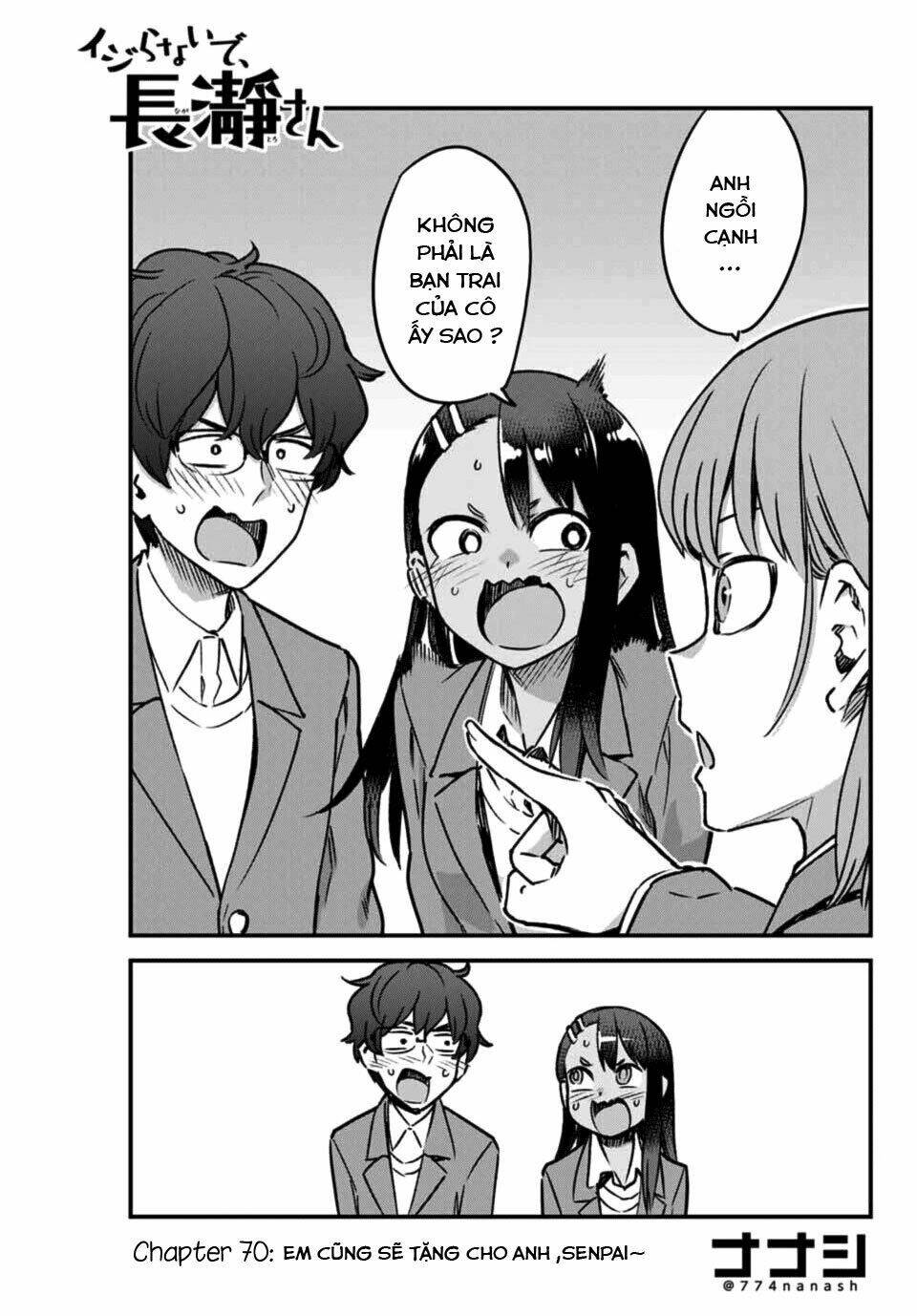 Please Don’T Bully Me – Nagatoro-San Chapter 74 - Trang 2