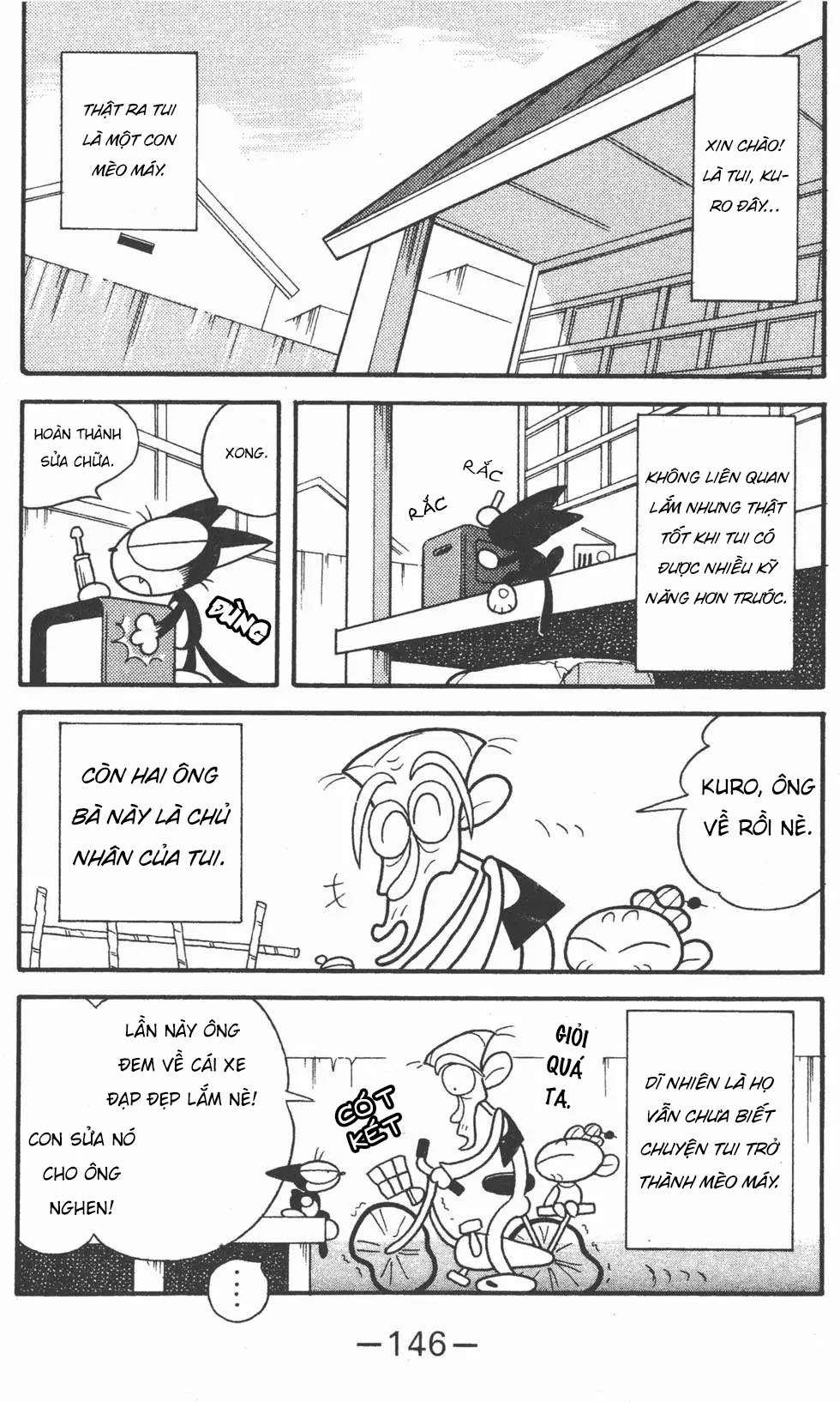 Mèo Máy Kuro Chapter 5 - Trang 2