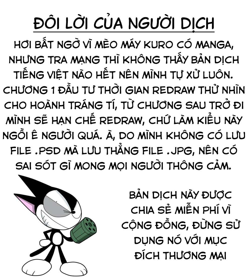 Mèo Máy Kuro Chapter 1 - Trang 2