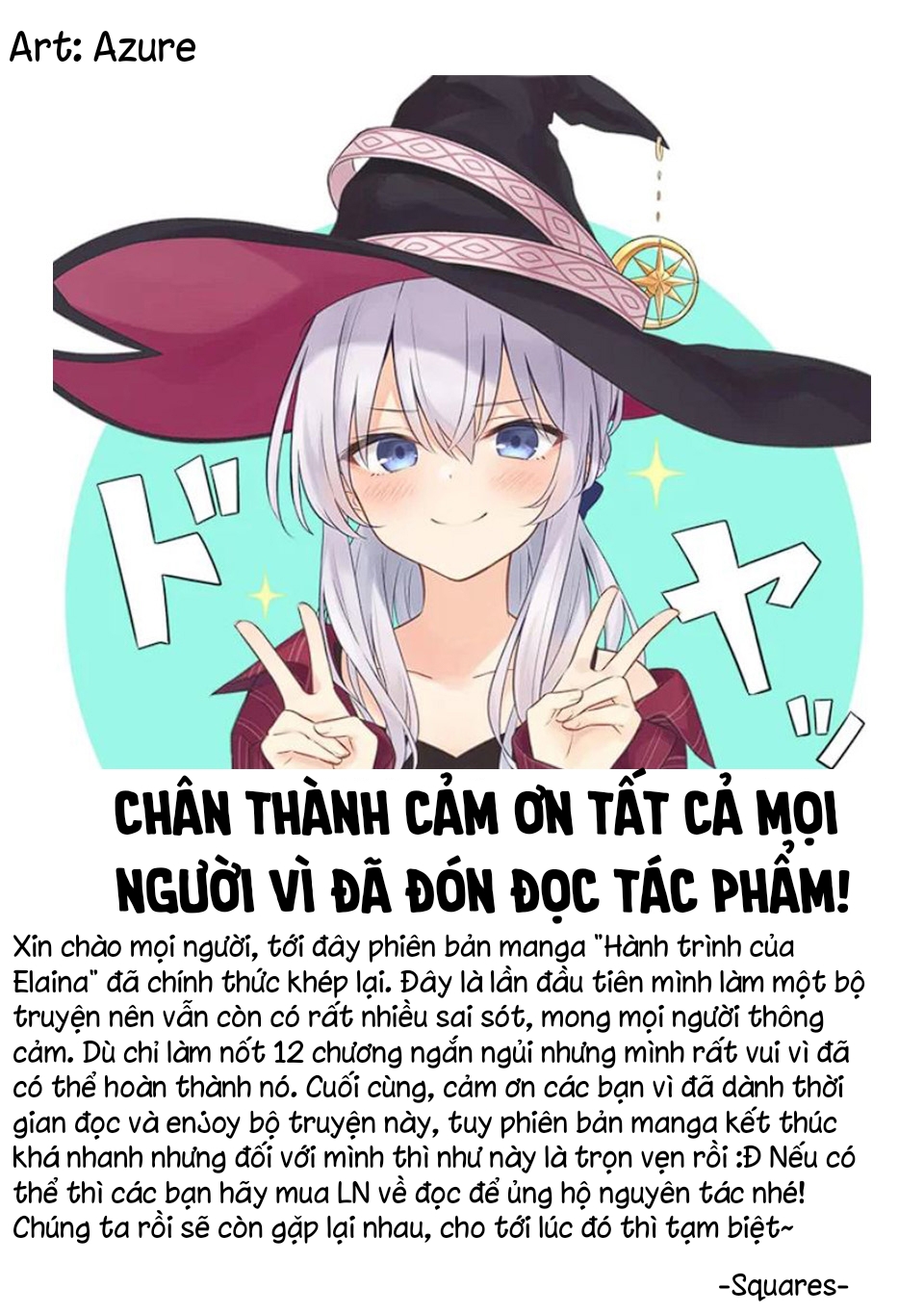 Hành Trình Của Elaina ~ Majo No Tabitabi ~ Chapter 31.4 - Trang 2