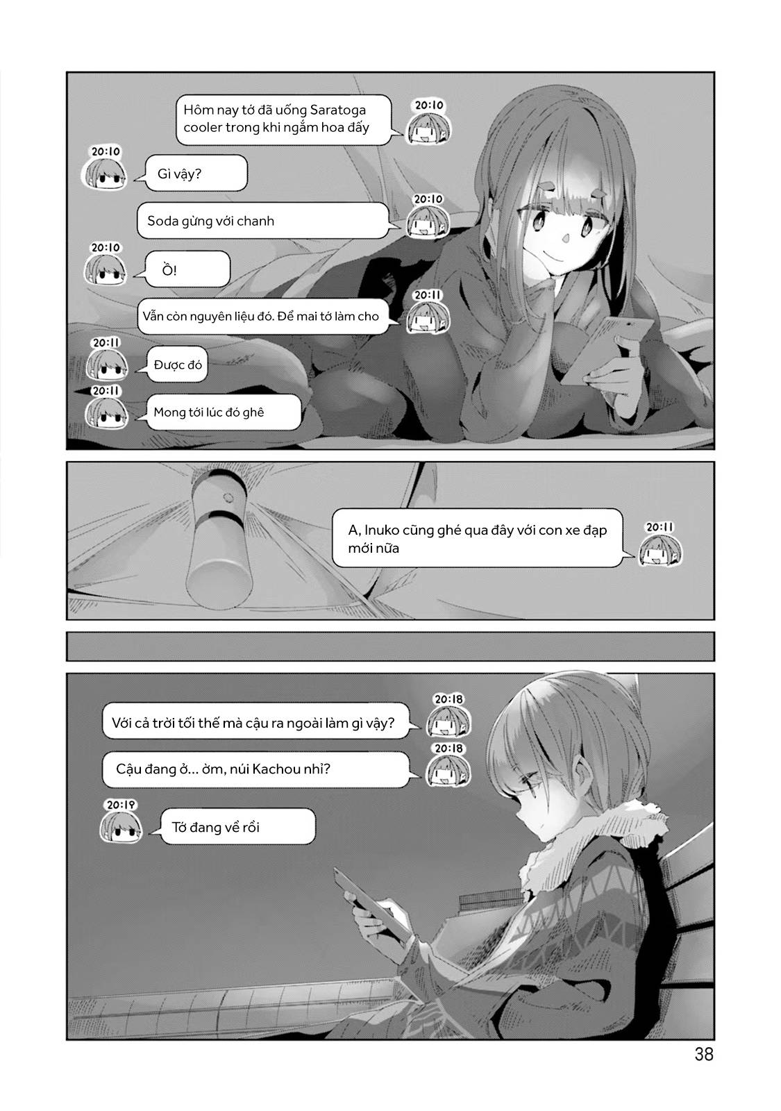 Yurucamp Chapter 77 - Trang 2