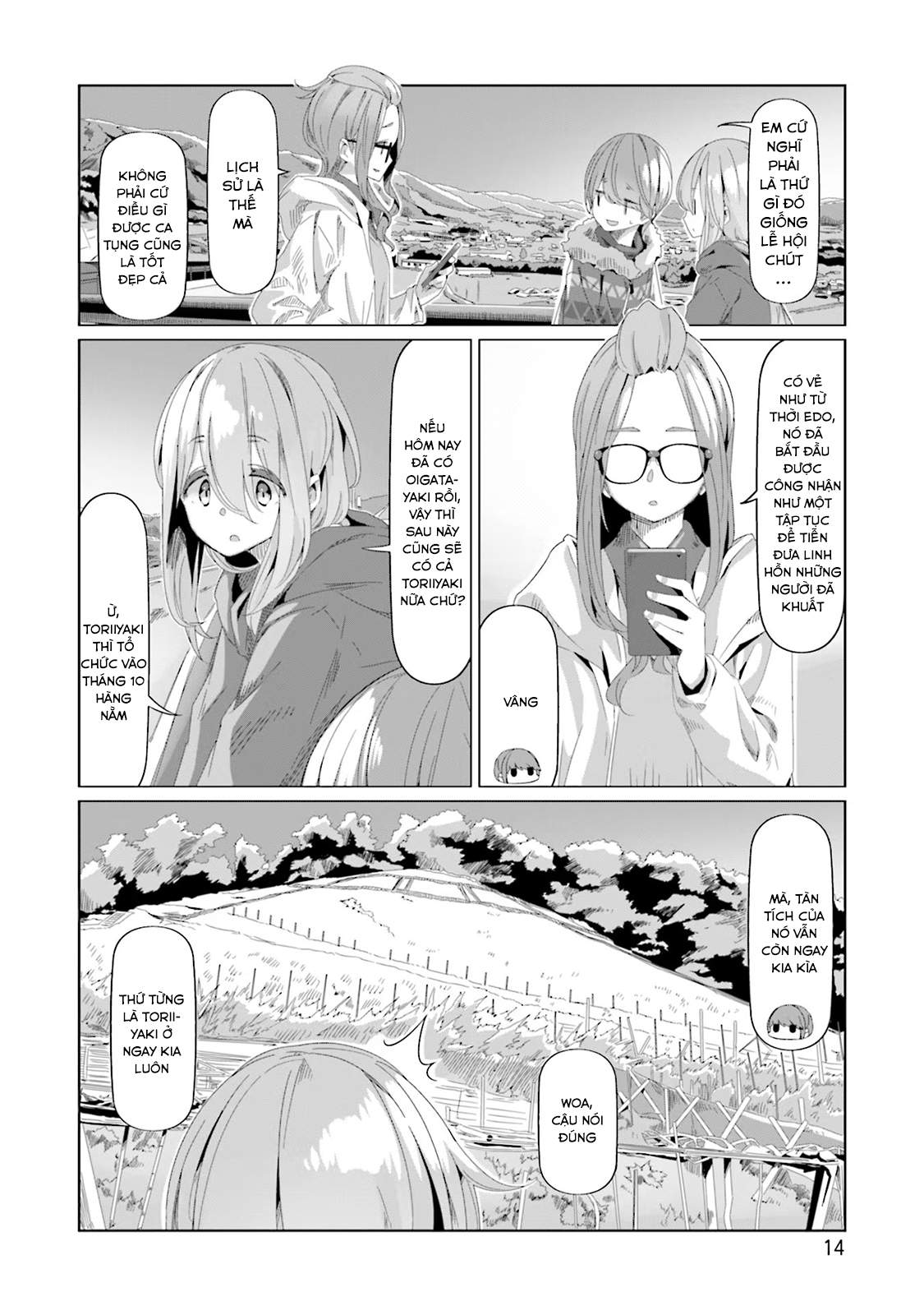 Yurucamp Chapter 76 - Trang 2