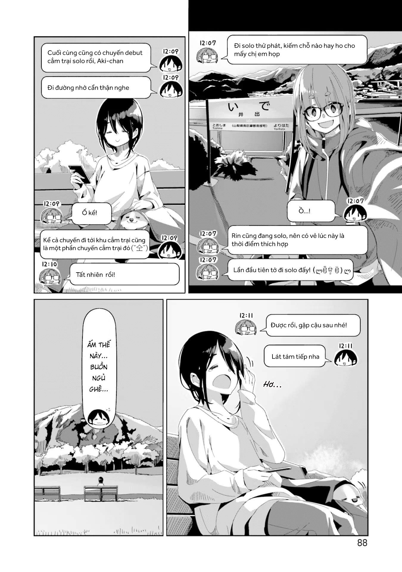 Yurucamp Chapter 73 - Trang 2