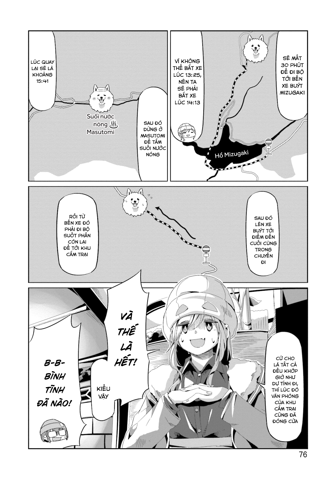 Yurucamp Chapter 66 - Trang 2