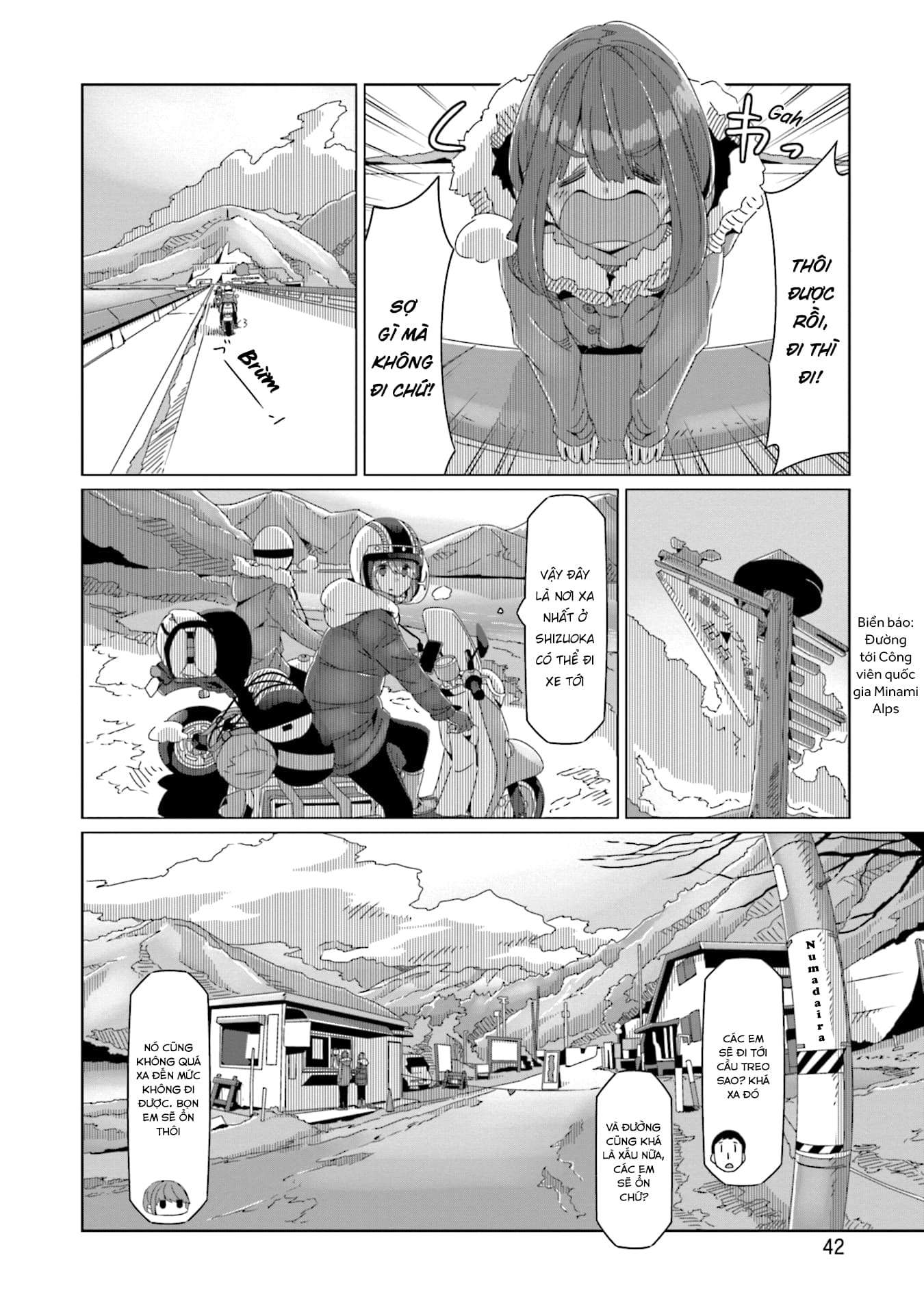 Yurucamp Chapter 59 - Trang 2