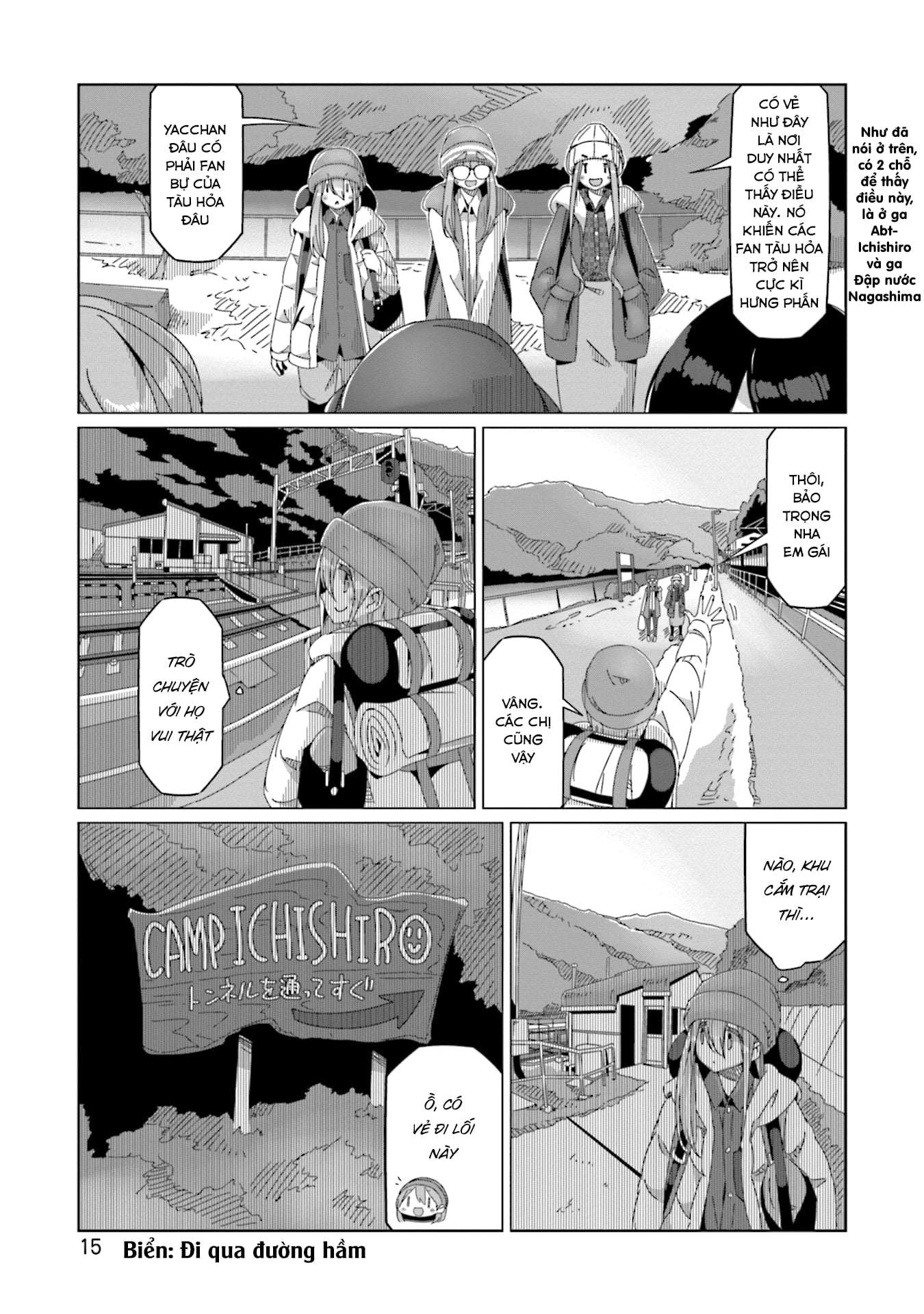 Yurucamp Chapter 58 - Trang 2