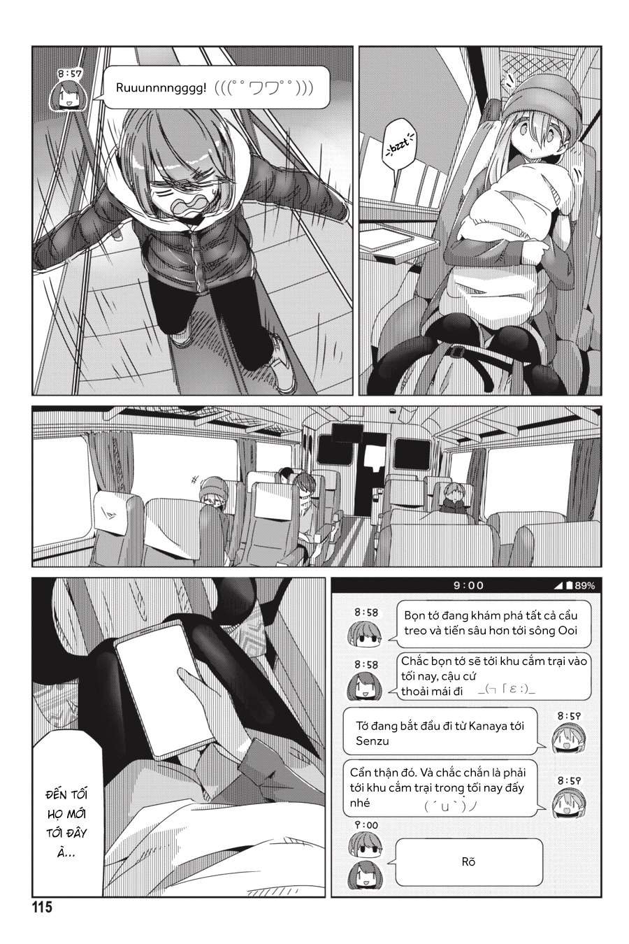 Yurucamp Chapter 57 - Trang 2