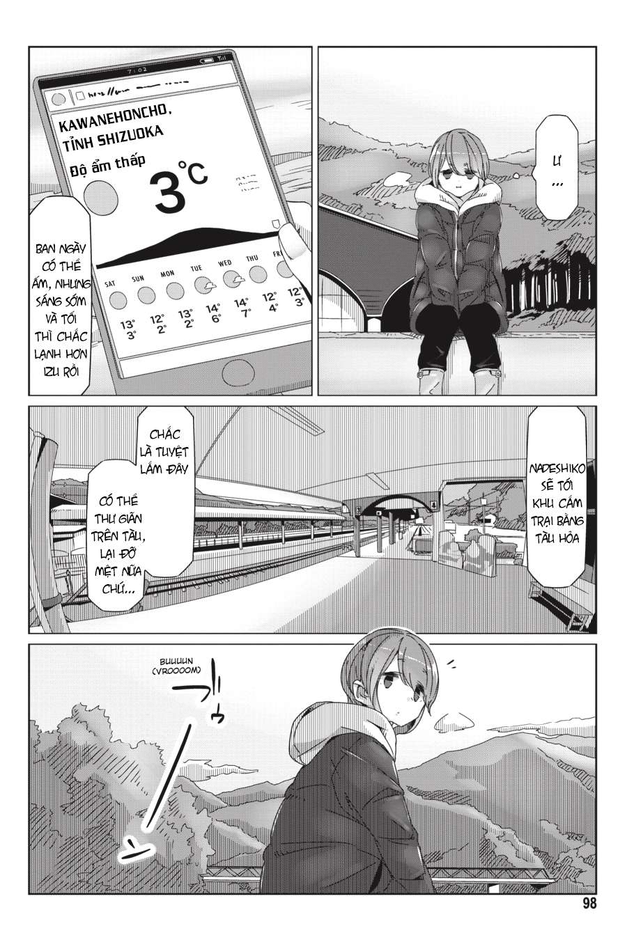 Yurucamp Chapter 56 - Trang 2