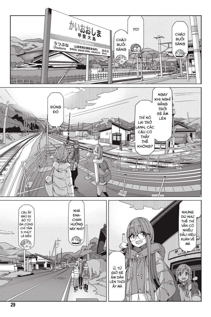 Yurucamp Chapter 54 - Trang 2