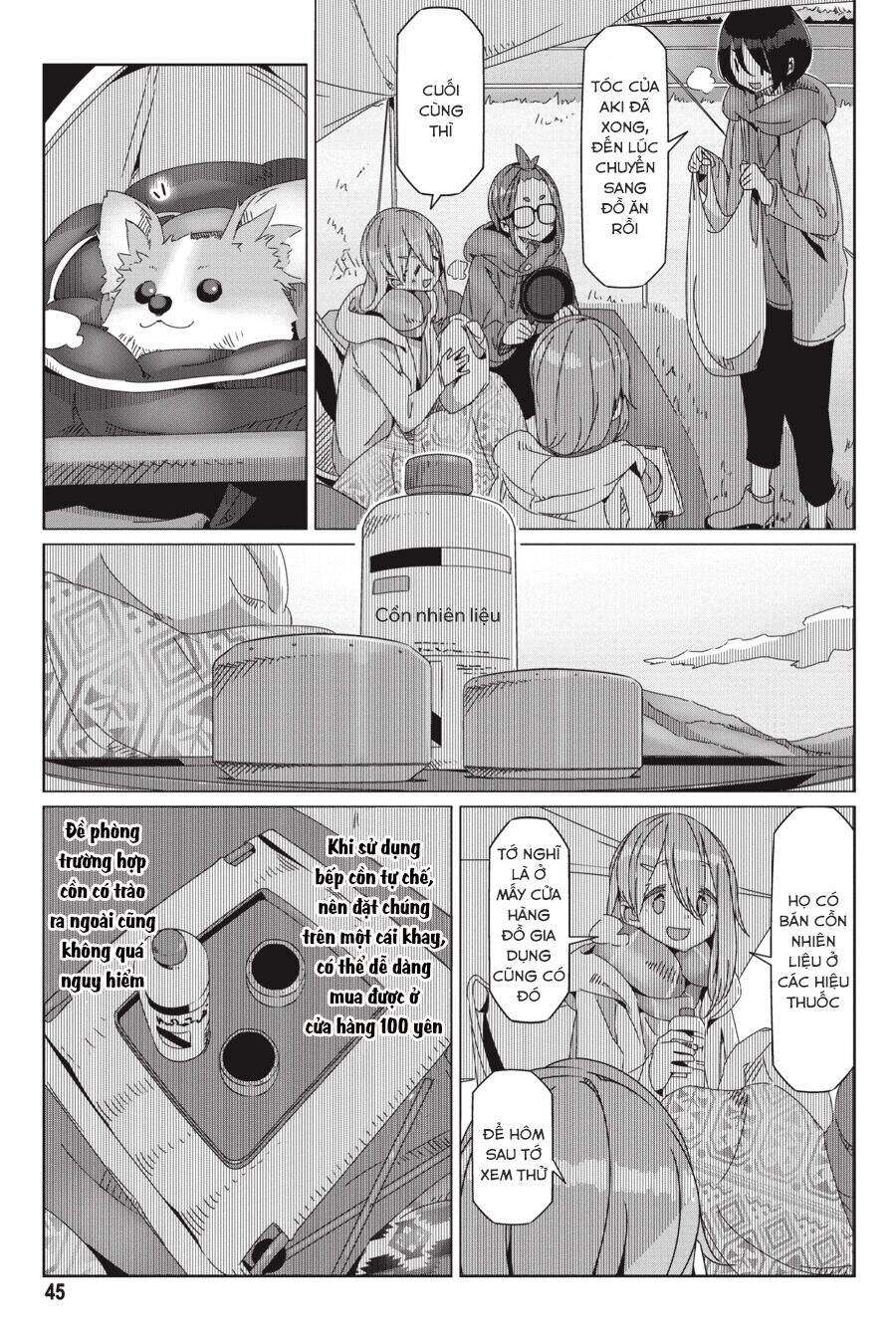 Yurucamp Chapter 54 - Trang 2