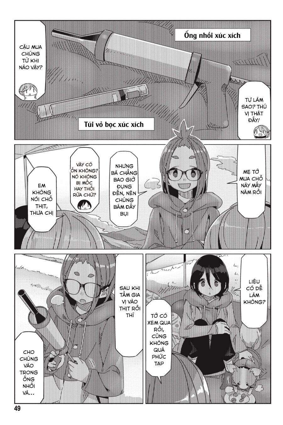 Yurucamp Chapter 54 - Trang 2