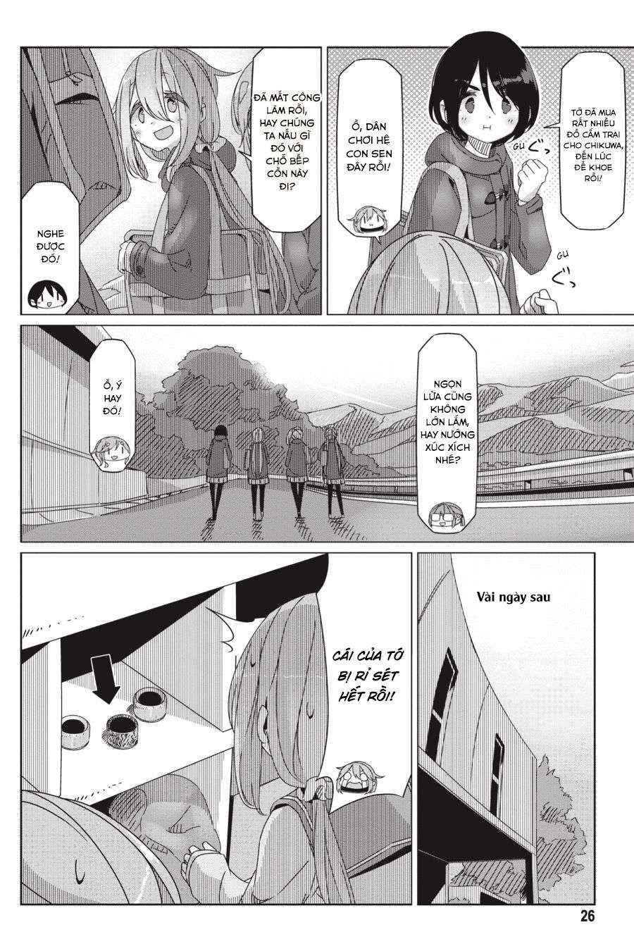 Yurucamp Chapter 53 - Trang 2