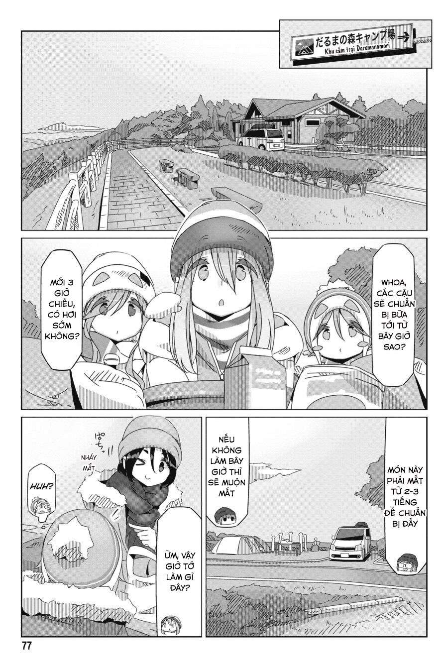 Yurucamp Chapter 49 - Trang 2