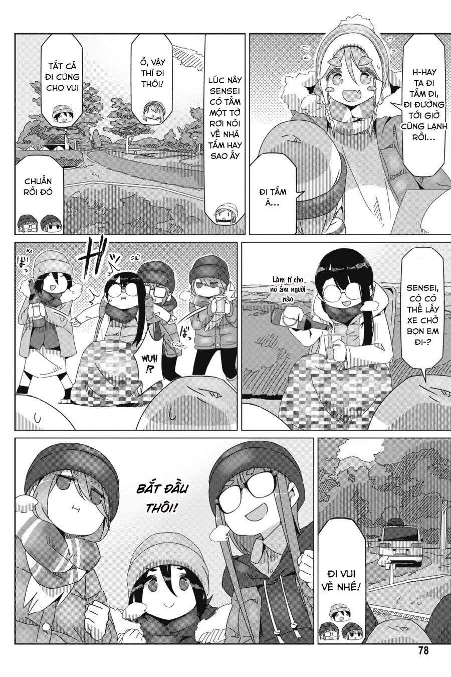 Yurucamp Chapter 49 - Trang 2