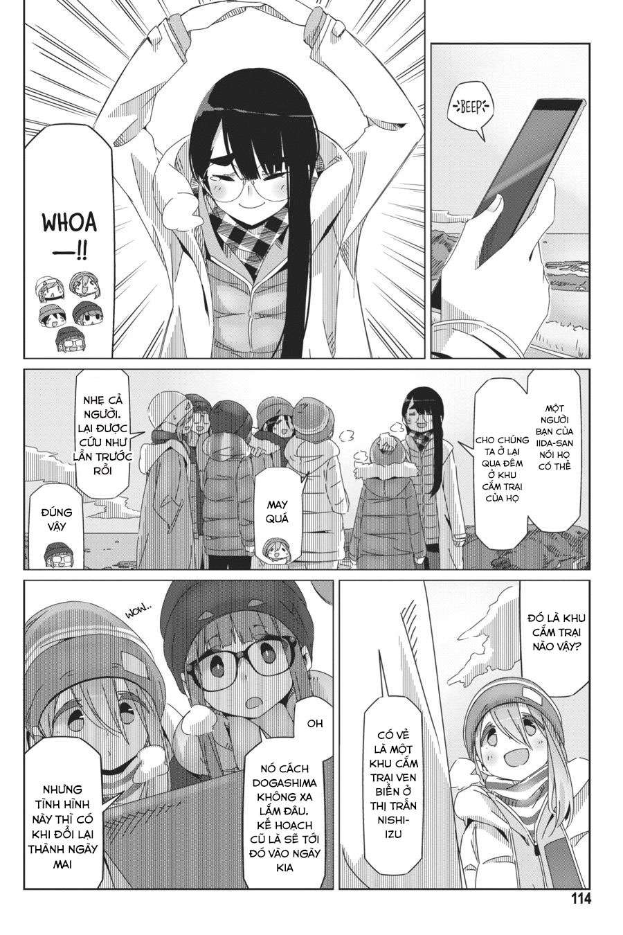 Yurucamp Chapter 45 - Trang 2