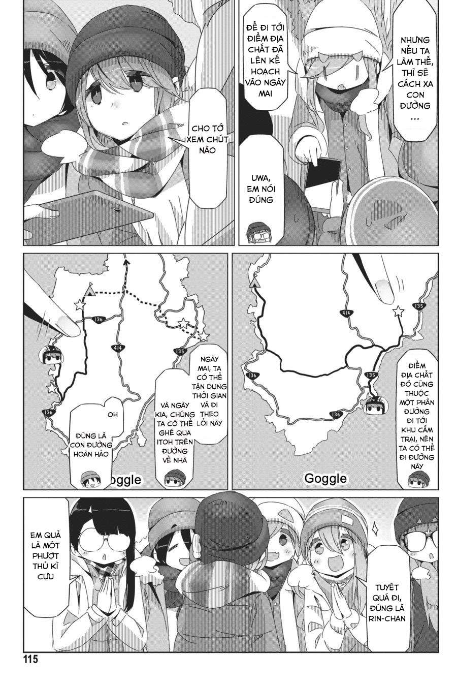 Yurucamp Chapter 45 - Trang 2