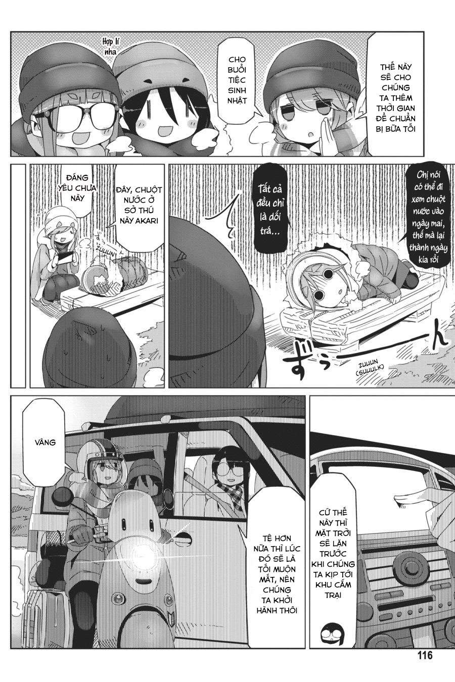 Yurucamp Chapter 45 - Trang 2