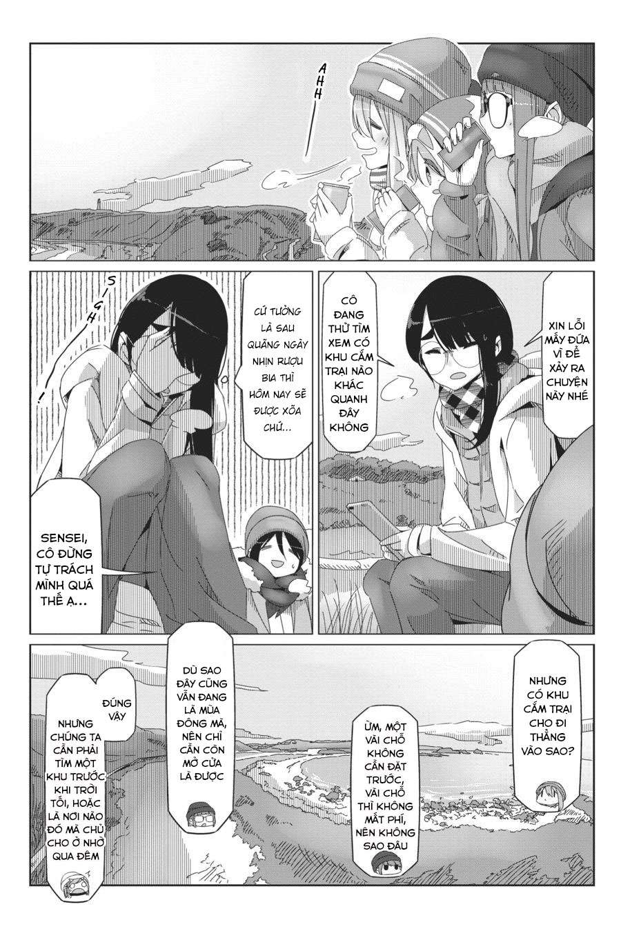 Yurucamp Chapter 45 - Trang 2