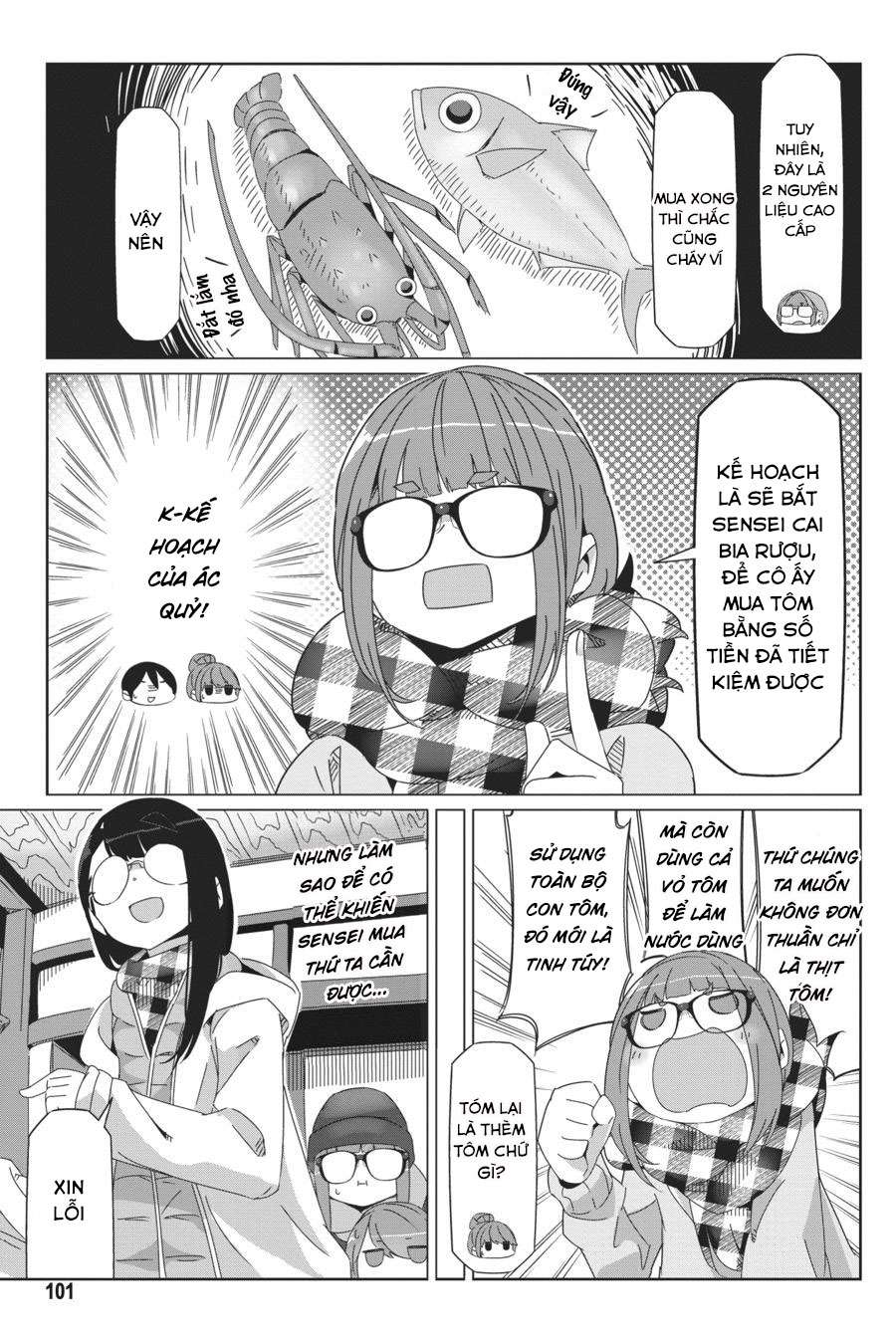 Yurucamp Chapter 44 - Trang 2