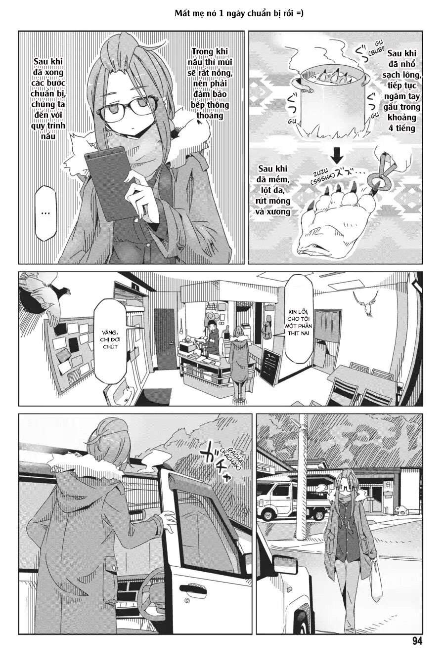 Yurucamp Chapter 38 - Trang 2