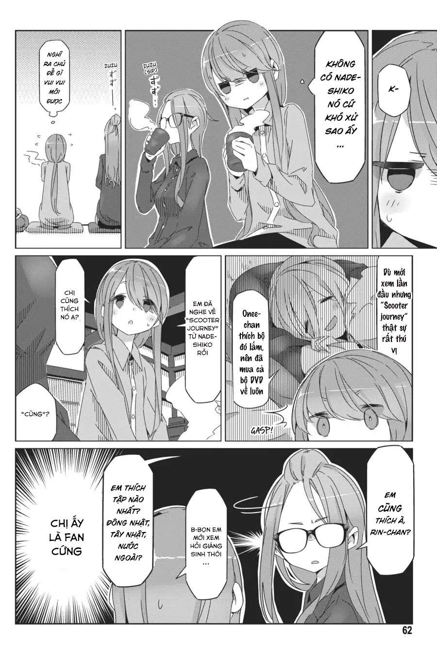 Yurucamp Chapter 37 - Trang 2