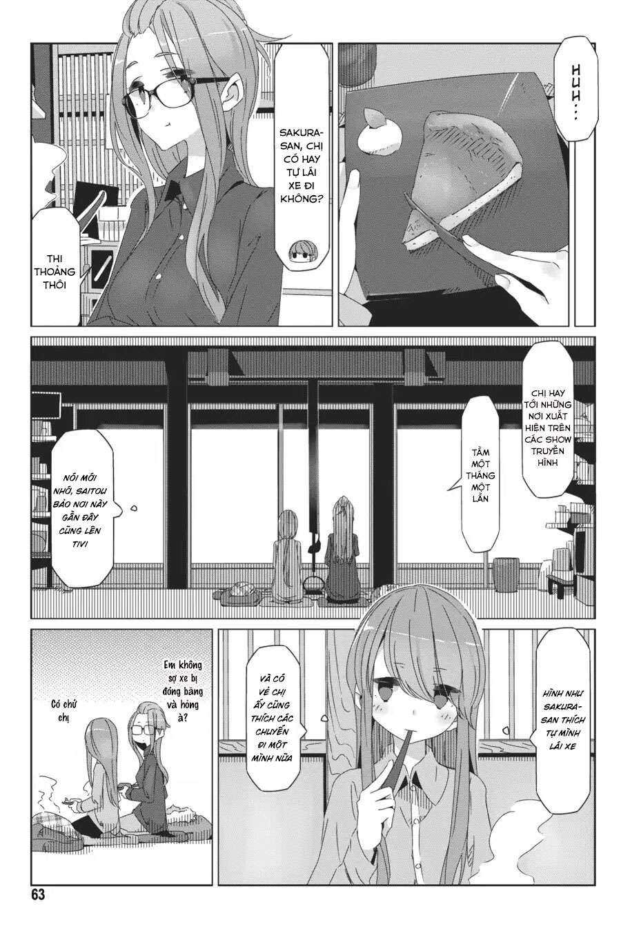 Yurucamp Chapter 37 - Trang 2